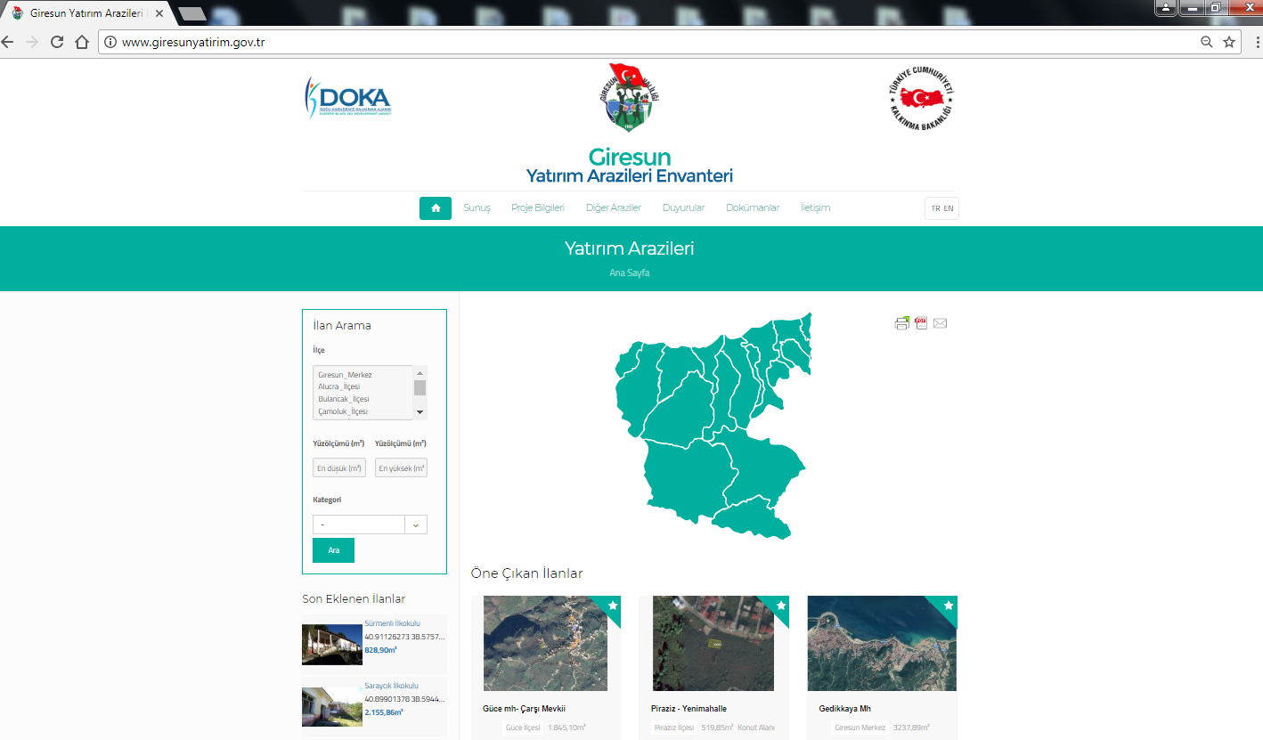 Giresun’a Yatırım Yapmak İçin ‘İnternet’e Girmek Yeterli