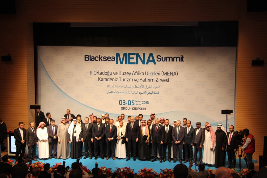 2. Orta Doğu ve Kuzey Afrika Ülkeleri (MENA) Karadeniz Turizm ve Yatırım Zirvesi Gerçekleşti