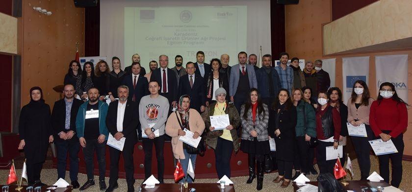 Coğrafi işaretli ürünlere yönelik eğitim programının Trabzon bölümü tamamlandı